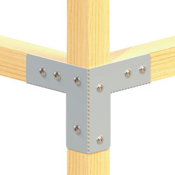 Spojka na hranol 80 x 80 mm, pozinkovaná oceľ Spojka na hranol 80 x 80 mm, pozinkovaná oceľ